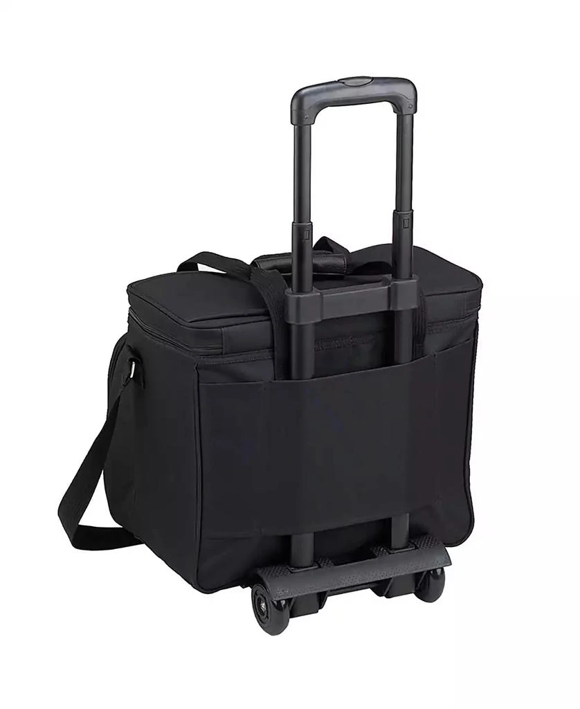 Picnic At Ascot Equipped Picnic Cooler with Service for 4 on Wheels 1