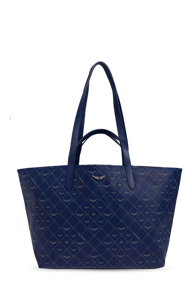Shop Zadig & Voltaire Z Monogram XL Shopper Bag on Sale at