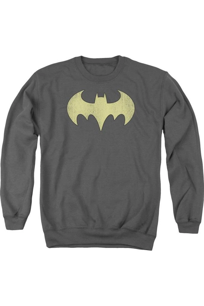 Gildan DC Comics Batgirl Logo Distressed Adult Crewneck Sweatshirt 1