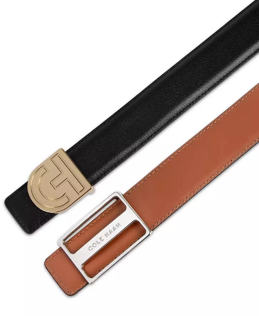 Cole Haan Men's Interchangeable Buckle Belt Set 1