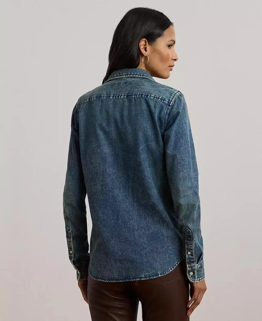 Ralph Lauren Women's Classic-Fit Denim Shirt 2
