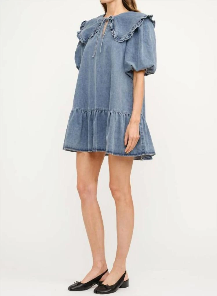 Mint Girls Mint Girls - Cecilie Puff Sleeve Mini Dress 3
