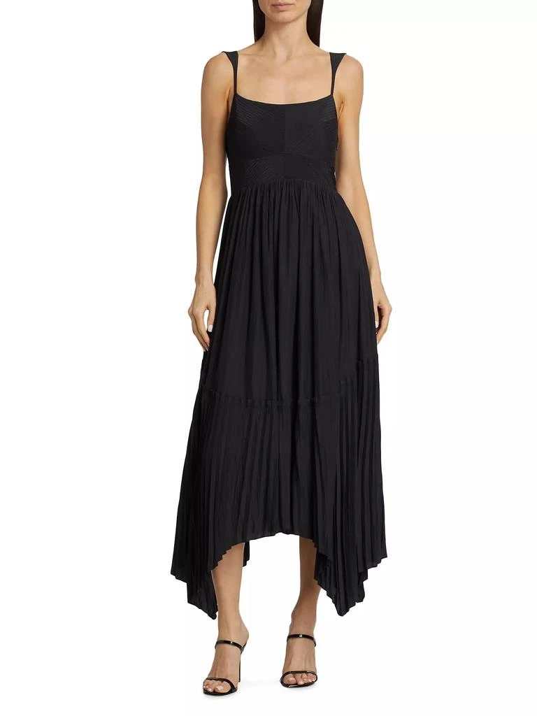 Ramy Brook August Pleated Maxi Dress 3