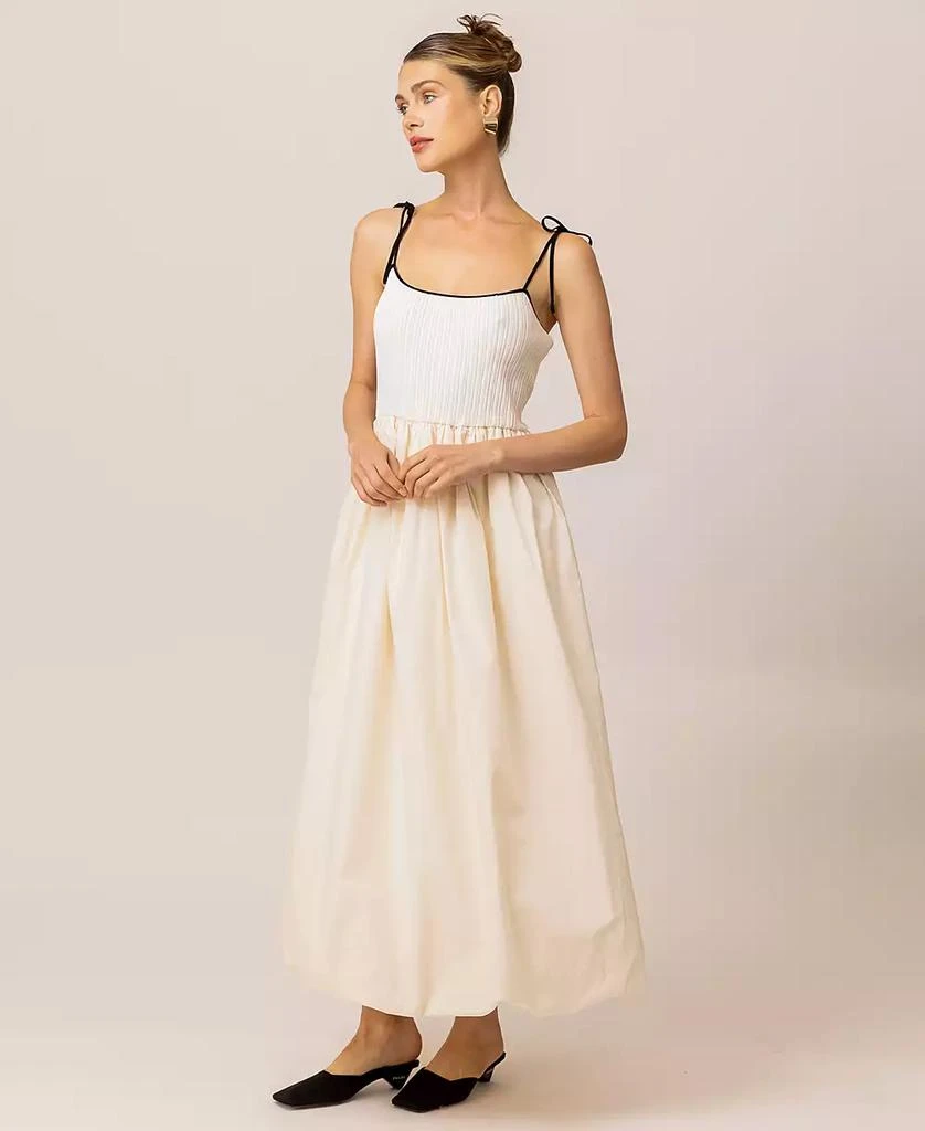 Line & Dot Women's Jules Mixed-Media Maxi Dress 3