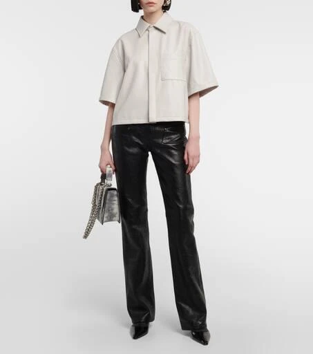 AMIRI Cropped overshirt 2
