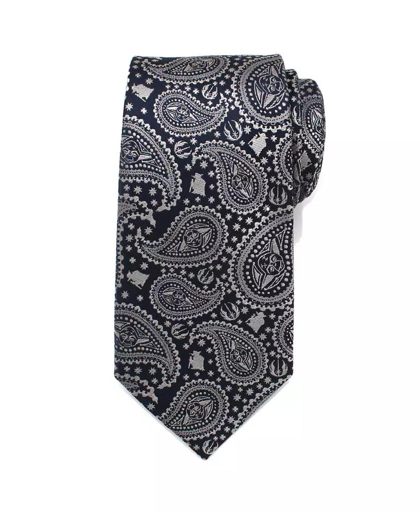 Star Wars Yoda Paisley Men's Tie 1