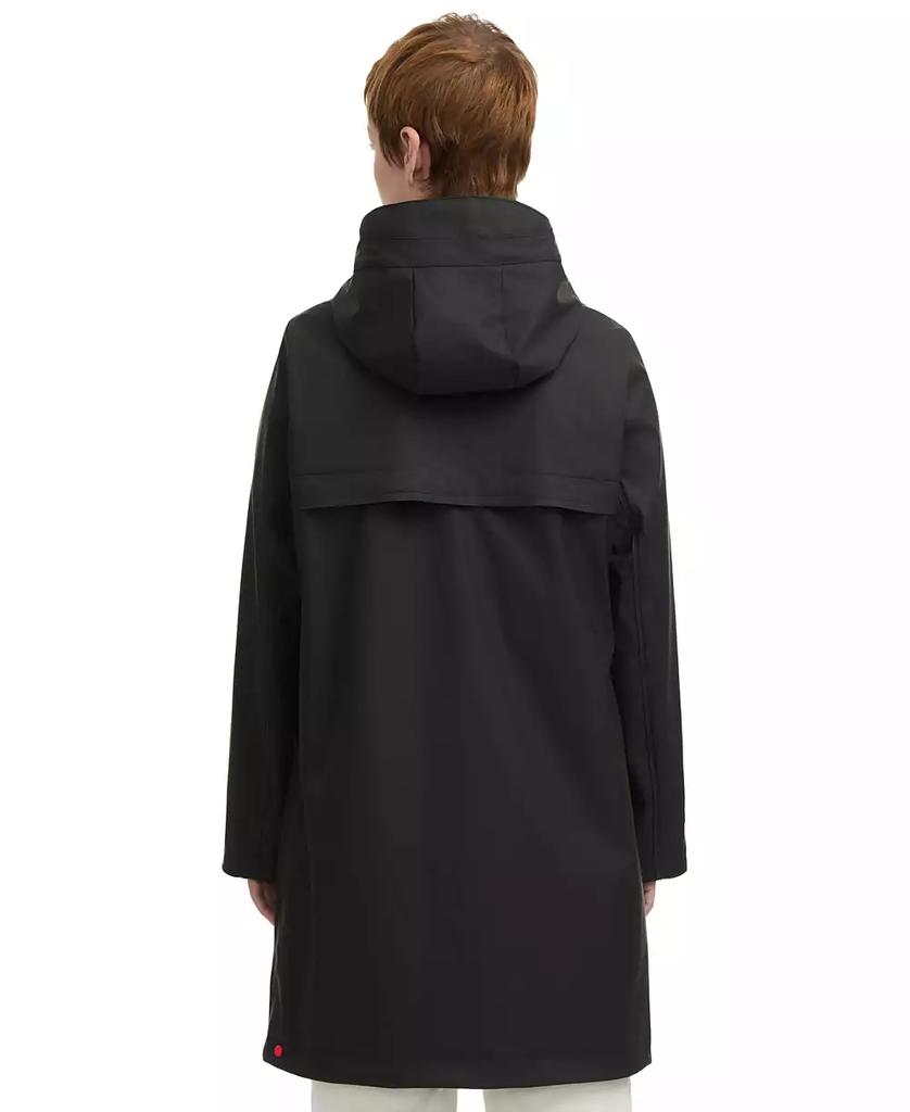 Hunter Women's Rubberized Water-Repellent Long Rain Jacket