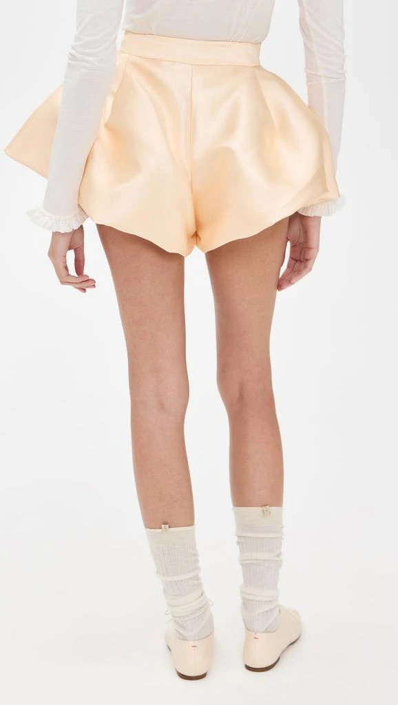 Marques Almeida Heavy Satin Volume Draped Shorts 3