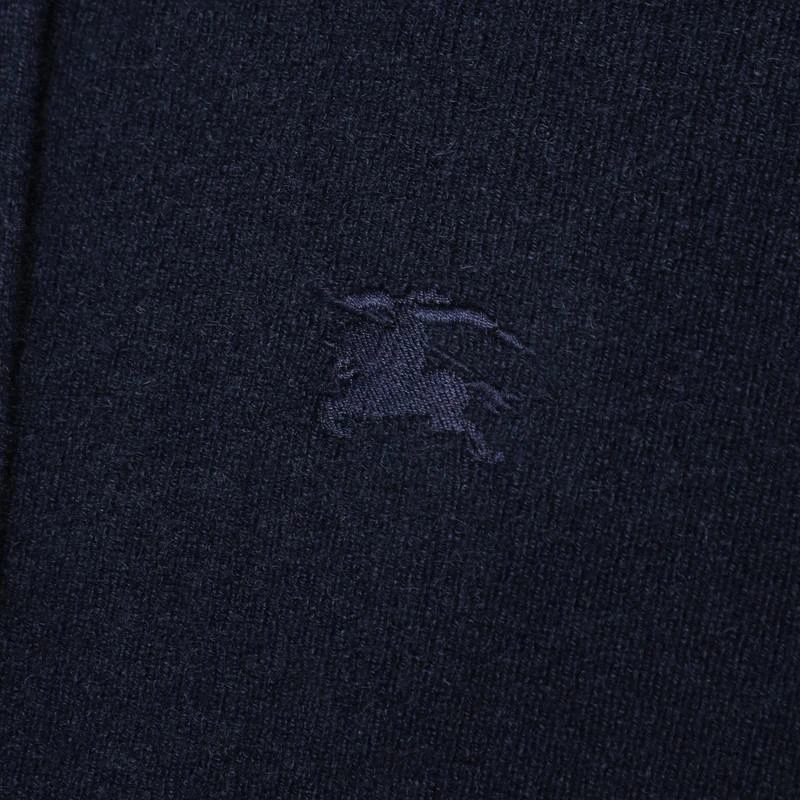 Burberry Navy blue zip-up cardigan 4