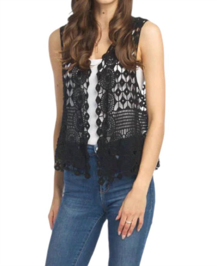 Papillon Anya Crochet Vest
