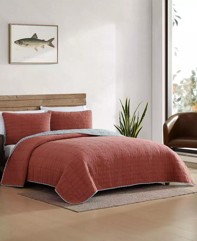Eddie Bauer Troutdale Reversible 3 Piece Quilt Set
