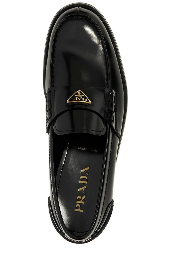 Prada Prada Triangle-Logo Slip-On Loafers 4