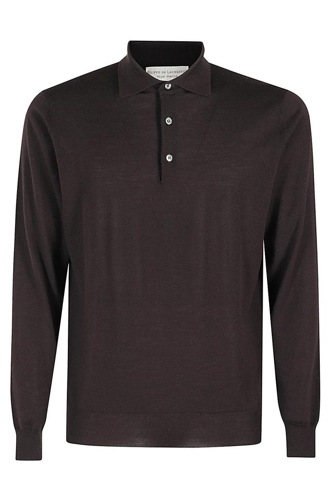 Tシャツ・カットソー FILIPPO DE LAURENTIIS LONG SLEEVES POLO FILIPPO DE LAURENTIIS Filippo De Laurentiis Long Sleeve Polo