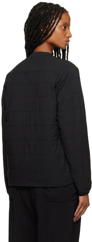 Snow Peak Black Collarless Jacket 3