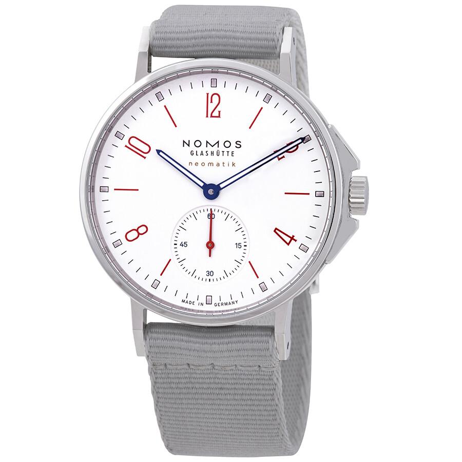 Nomos Glashutte Ahoi Neomatik Automatic White Dial Men's Watch 564