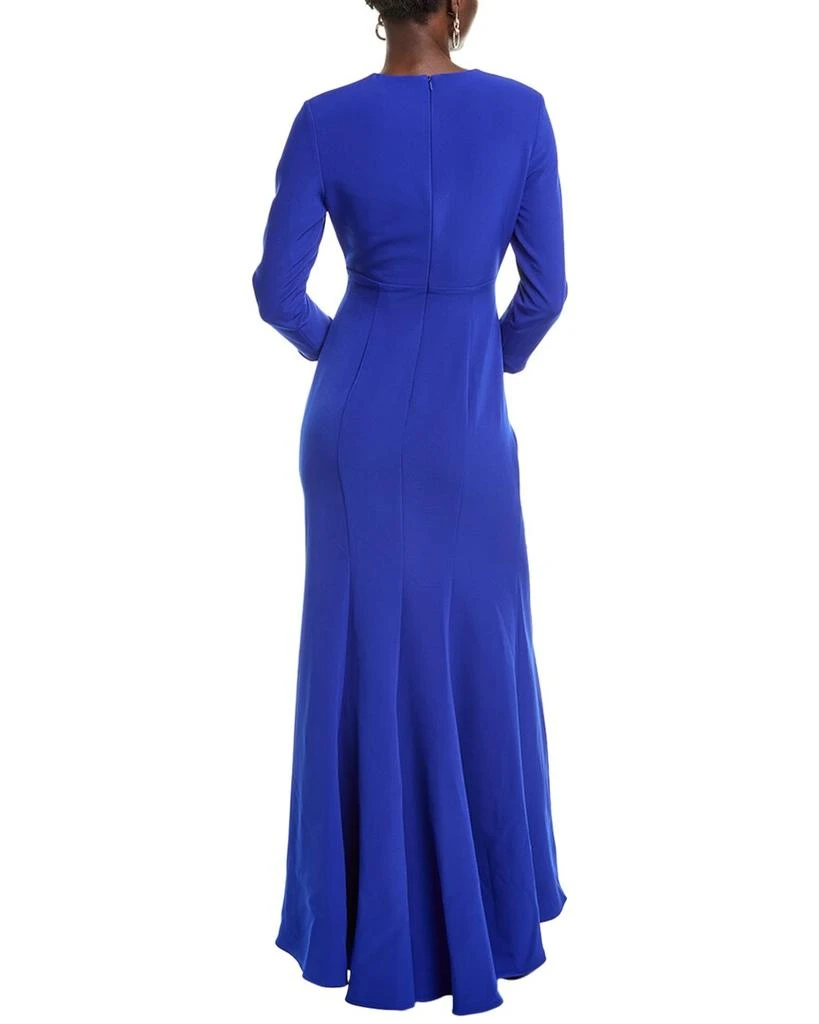 Rene Ruiz Draped Side Cascade Gown 2