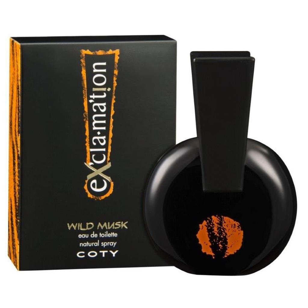 Coty 3.4 oz Womens Exclamation Wild Musk EDT Spray