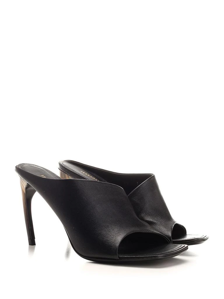 Salvatore Ferragamo Mule With Curved Effect Heel 2