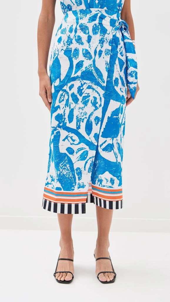STELLA JEAN Midi Wrap Skirt 6