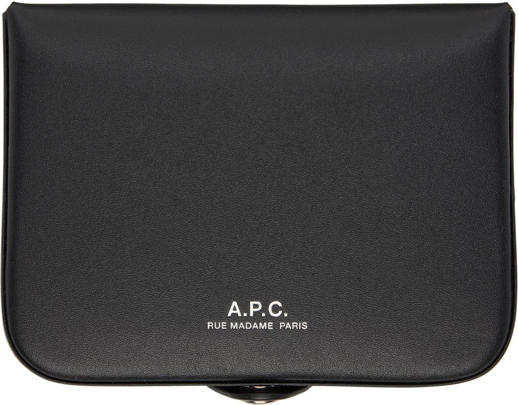 A.P.C. Black Josh Wallet