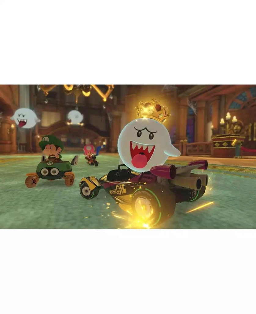 Nintendo Switch White OLED Console with Mario Kart 8 Deluxe, MightySkins Console and Controller Skin Voucher, and 1 Year CPS Extended Warranty 5