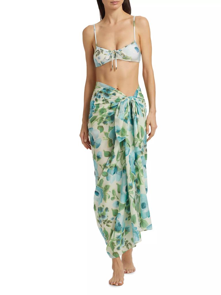 Peony Isles Cotton Pareo