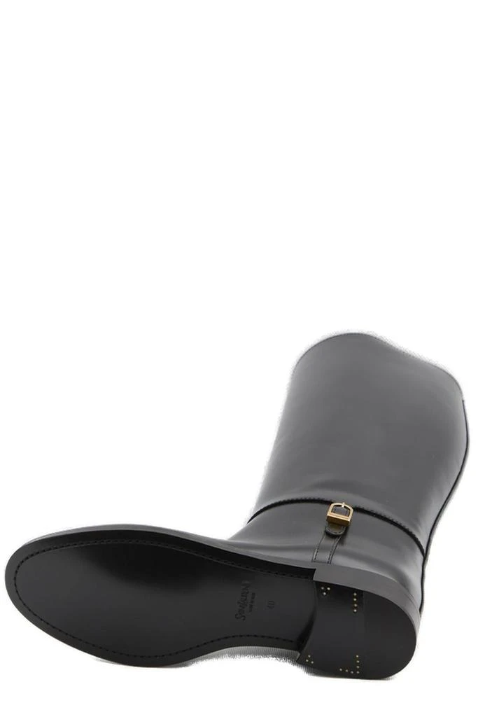 Yves Saint Laurent Saint Laurent Julia Logo Engraved Boots 4