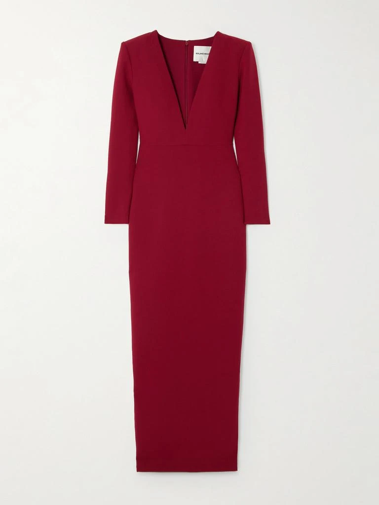 ROLAND MOURET 绉纱礼服 1