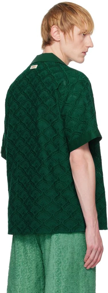 Drôle de Monsieur Green 'La Chemise Brodée Tapisserie' Shirt 3