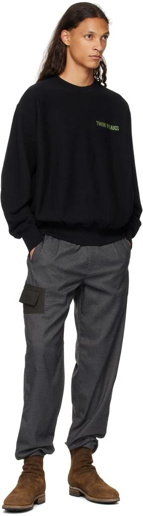 UNDERCOVER Black 'Twin Peaks' Sweatshirt 4
