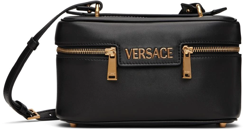 Versace Black 
Versace
 Tag Vanity Bag 1