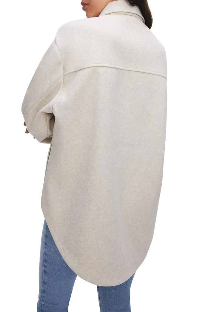 Good American Longline Shacket 2