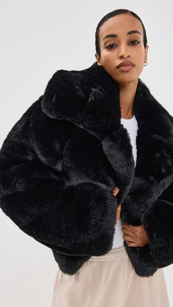 Acne Studios Fluffy Faux Fur Jacket 1
