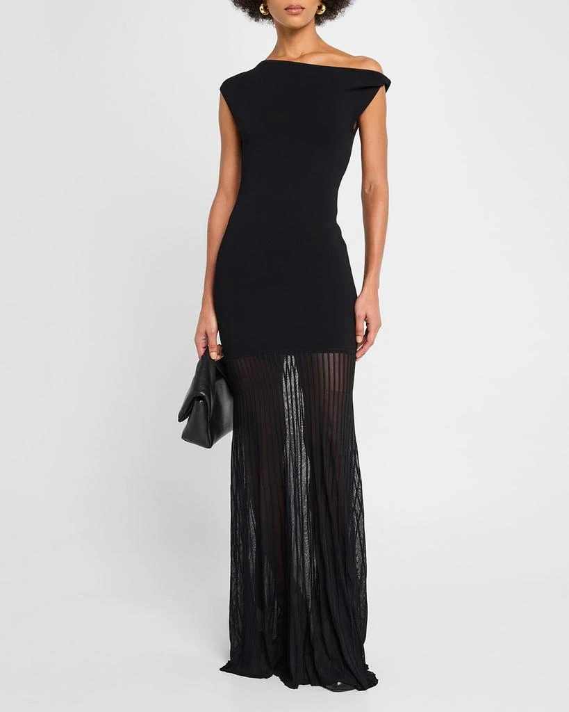 SIR. Indigo Twist Dress 2