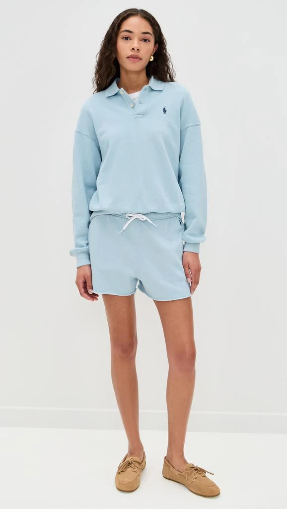 Ralph Lauren Island Fleece Polo Knit Sweatshirt 4