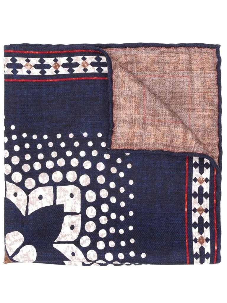 Brunello Cucinelli printed pocket square - men 1