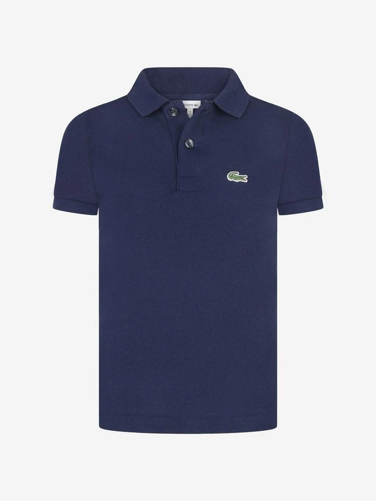 Lacoste Lacoste Boys Logo Polo Shirt in Navy 5