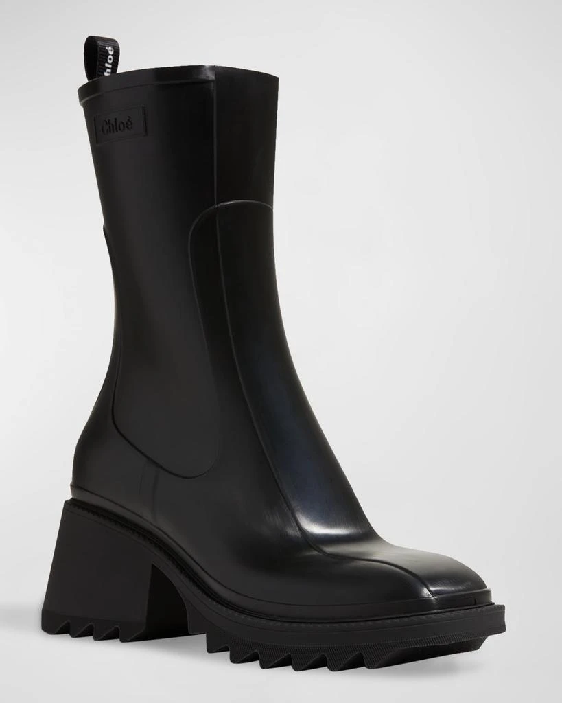 Chloe Betty Rubber Rain Booties 4