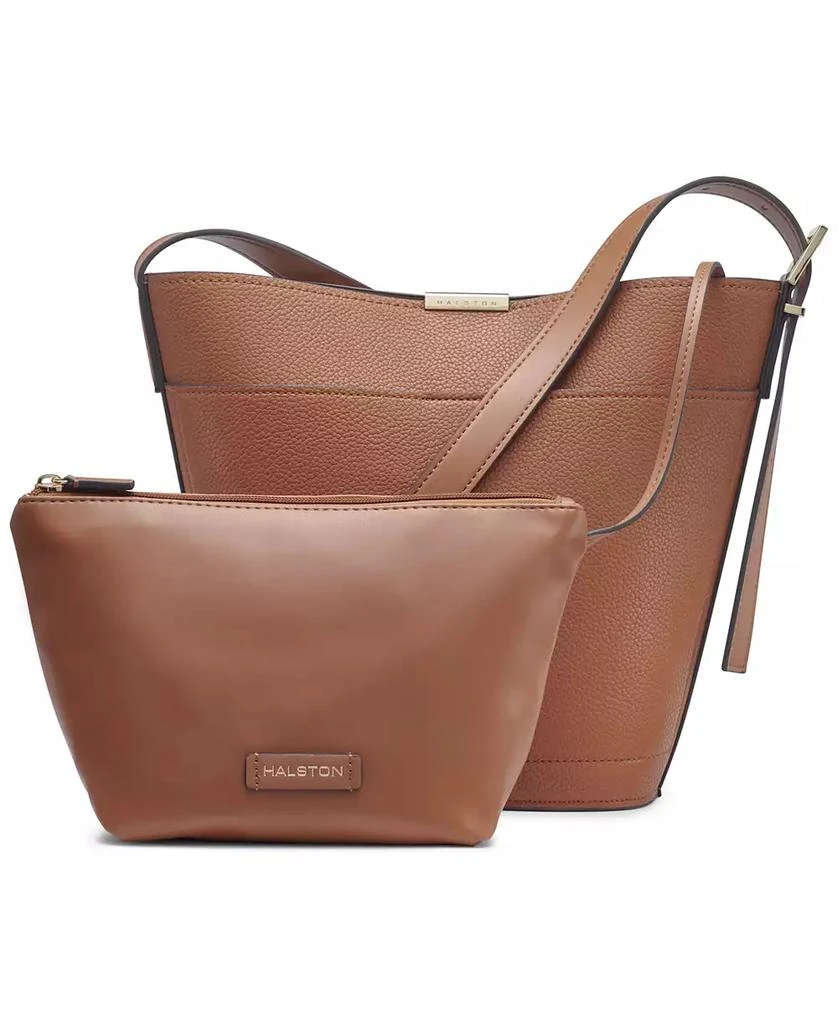 HALSTON Jagger Large Bucket Bag 1