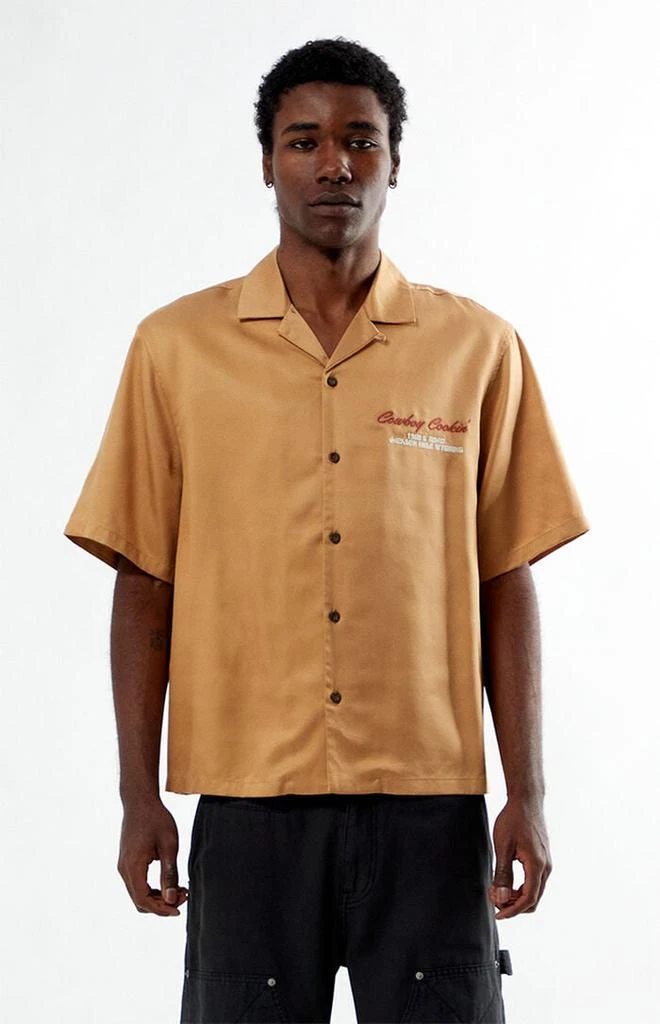 PacSun Cowboy Cookin' Tencel Oversized Camp Shirt 1