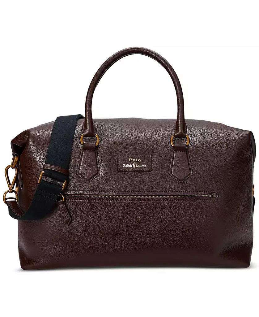 Ralph Lauren Men's Pebbled Leather Duffel 1