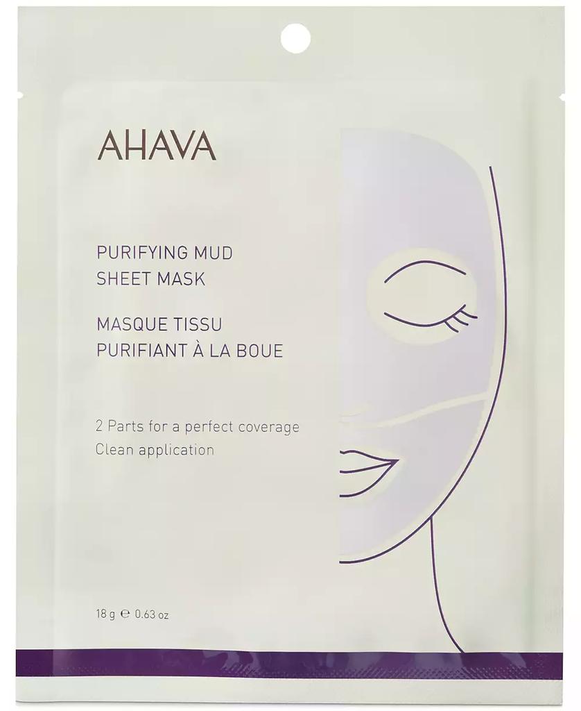 AHAVA Purifying Mud Sheet Mask, 0.63-oz.