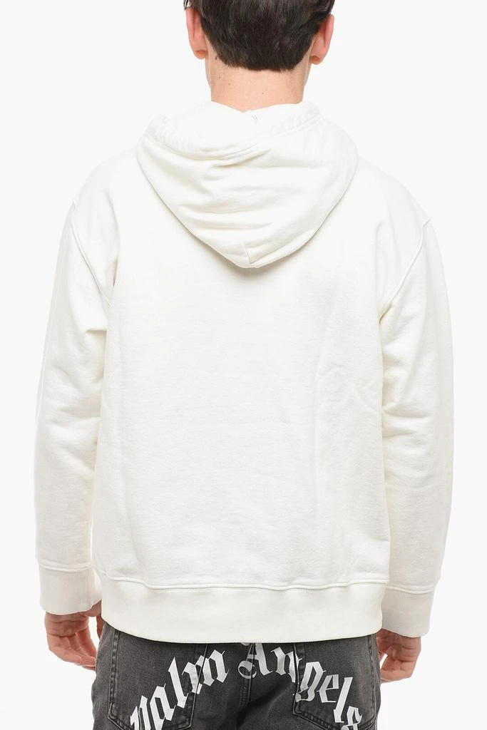 MAISON MARGIELA Maison Margiela MM6 Brushed Cotton Printed Hoodie 3