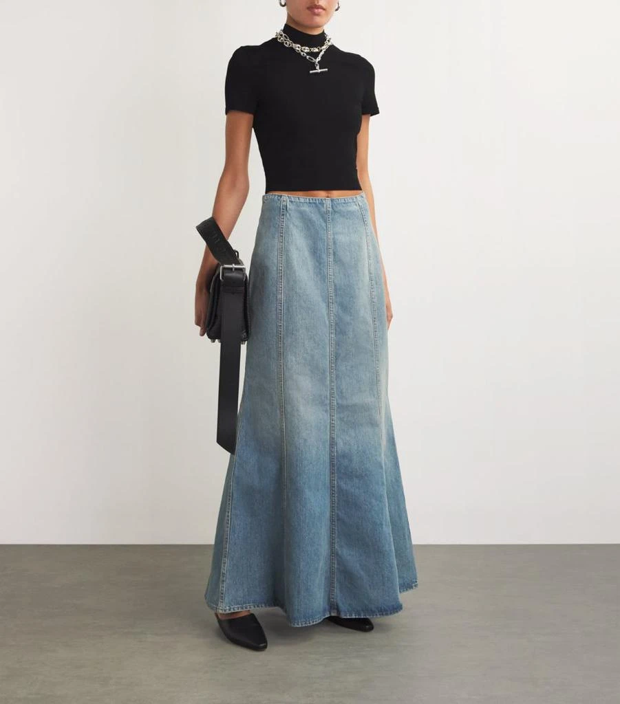 HAIKURE Denim Maxi Skirt - Dresses & Skirts - BeyondStyle HAIKURE Denim Maxi Skirt - Dresses & Skirts - BeyondStyle
