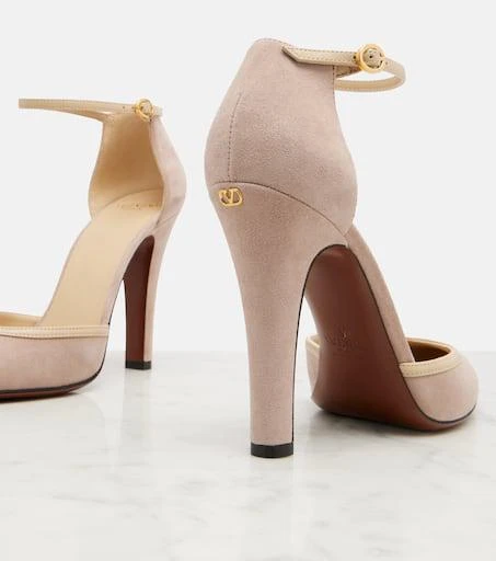 Valentino Hi Dolly 105 suede pumps 5