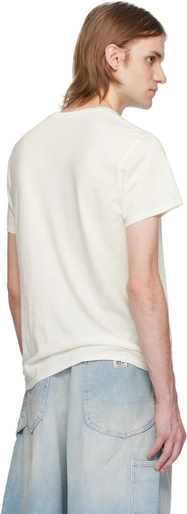 R13 Off-White 'Not A Fan' Boy T-shirt 3