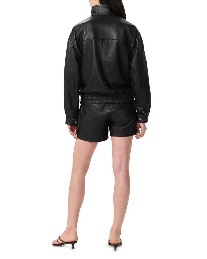 Rag & Bone Aria Leather Bomber Jacket 8