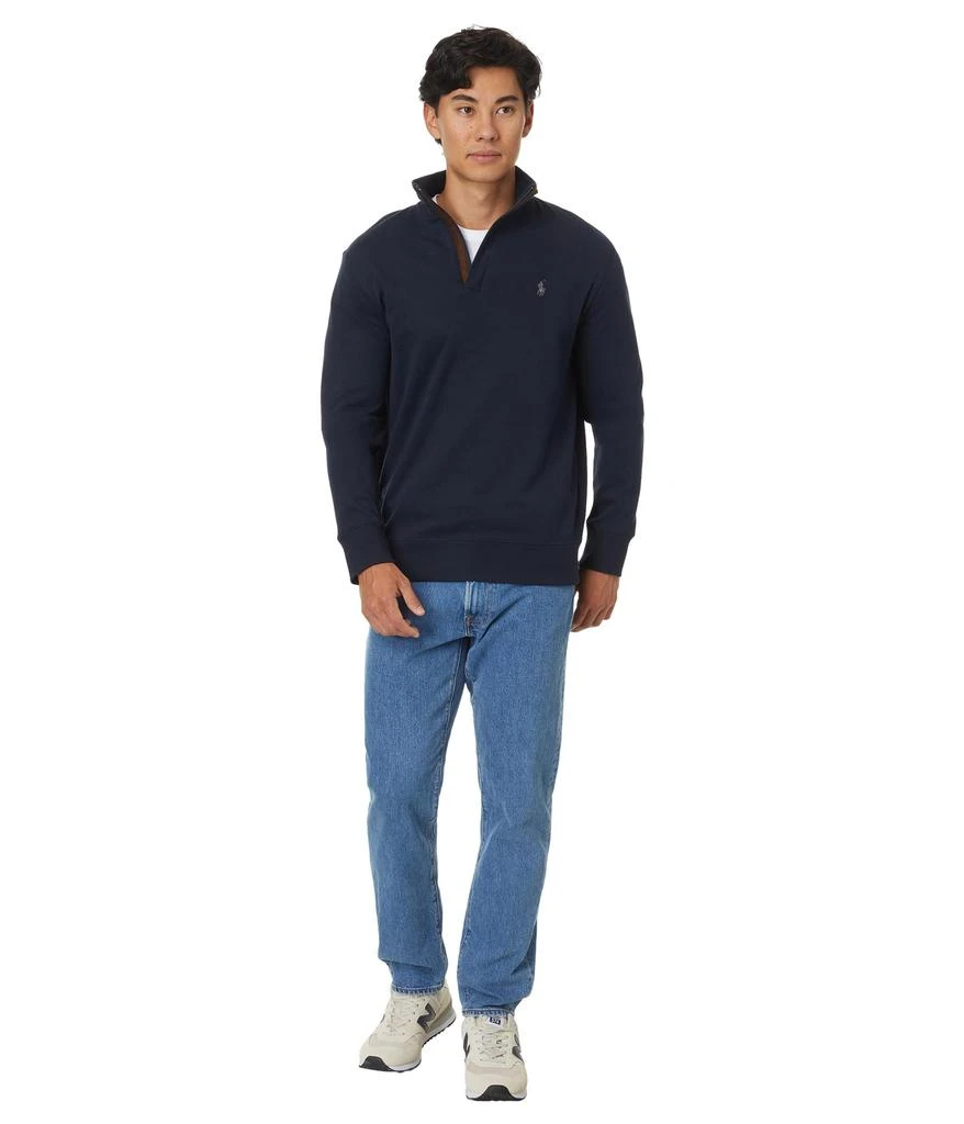 Ralph Lauren Luxury Jersey Quarter-Zip Pullover 4