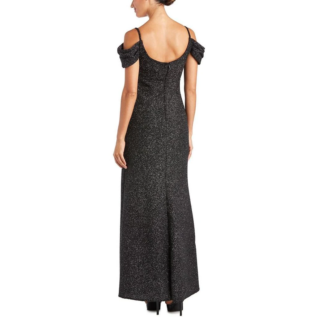 NW Nightway Womens Drapey Maxi Evening Dress 2