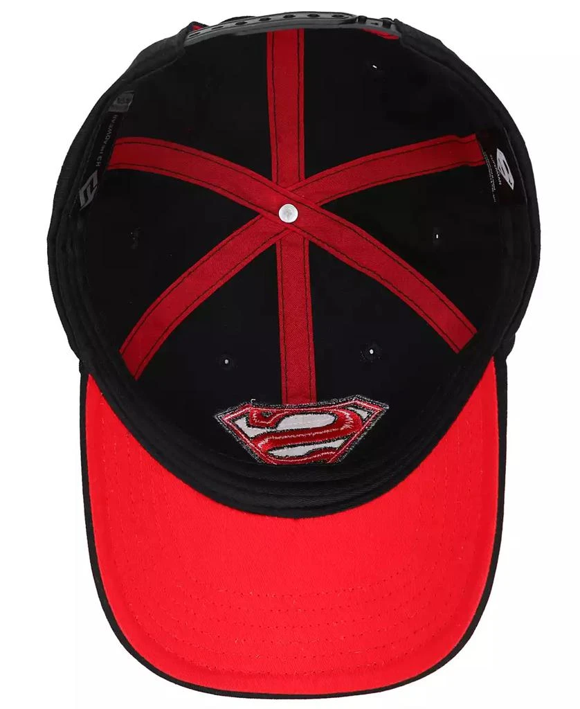 Warner Brothers Men's DC Comics Superman Low Profile Unstructured Dad Hat Adjustable Baseball Cap 3